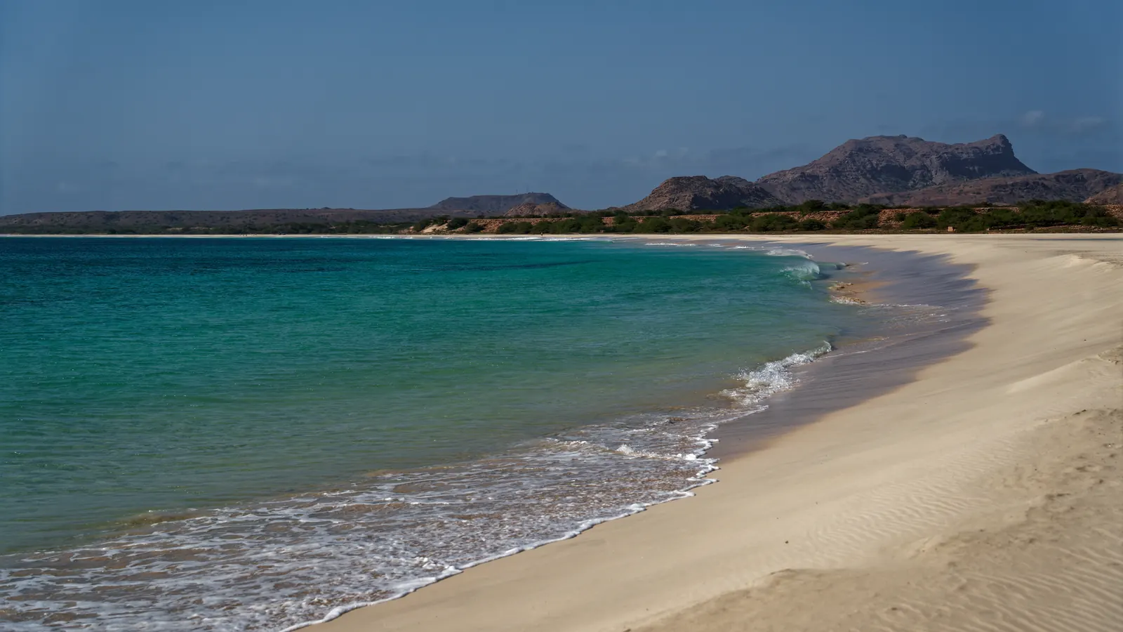 Praia em Boa Vista, Cabo Verde