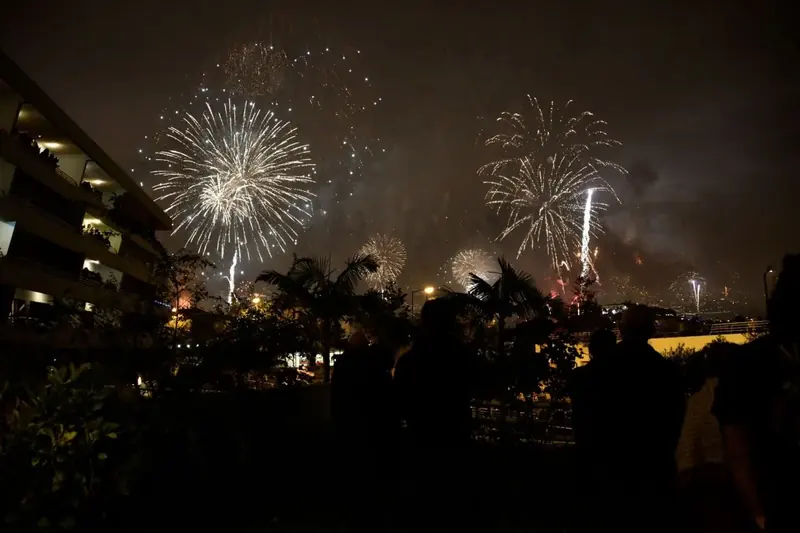 Fogo de artifício no Funchal, Madeira