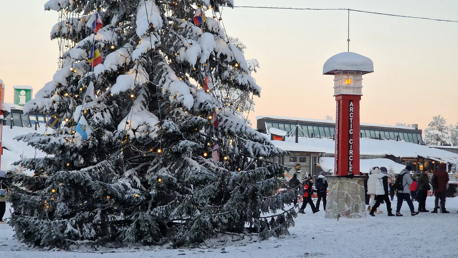 Aldeia do Pai Natal em Rovaniemi, Lapónia