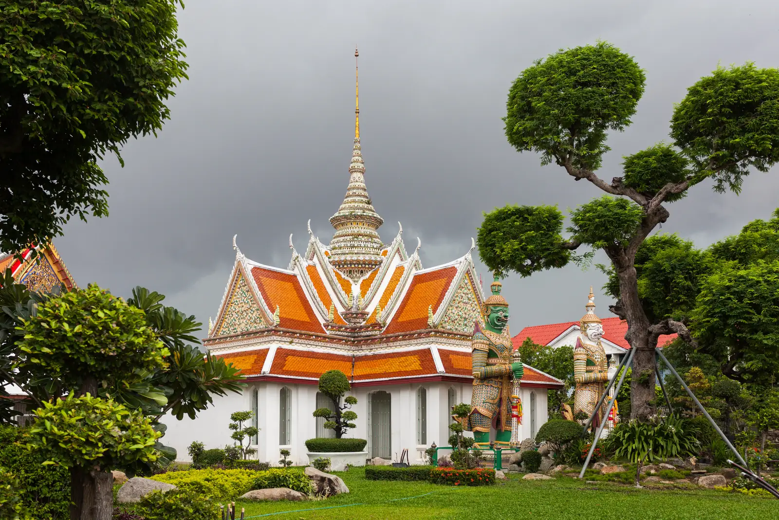 Templo em Banguecoque, Tailândia